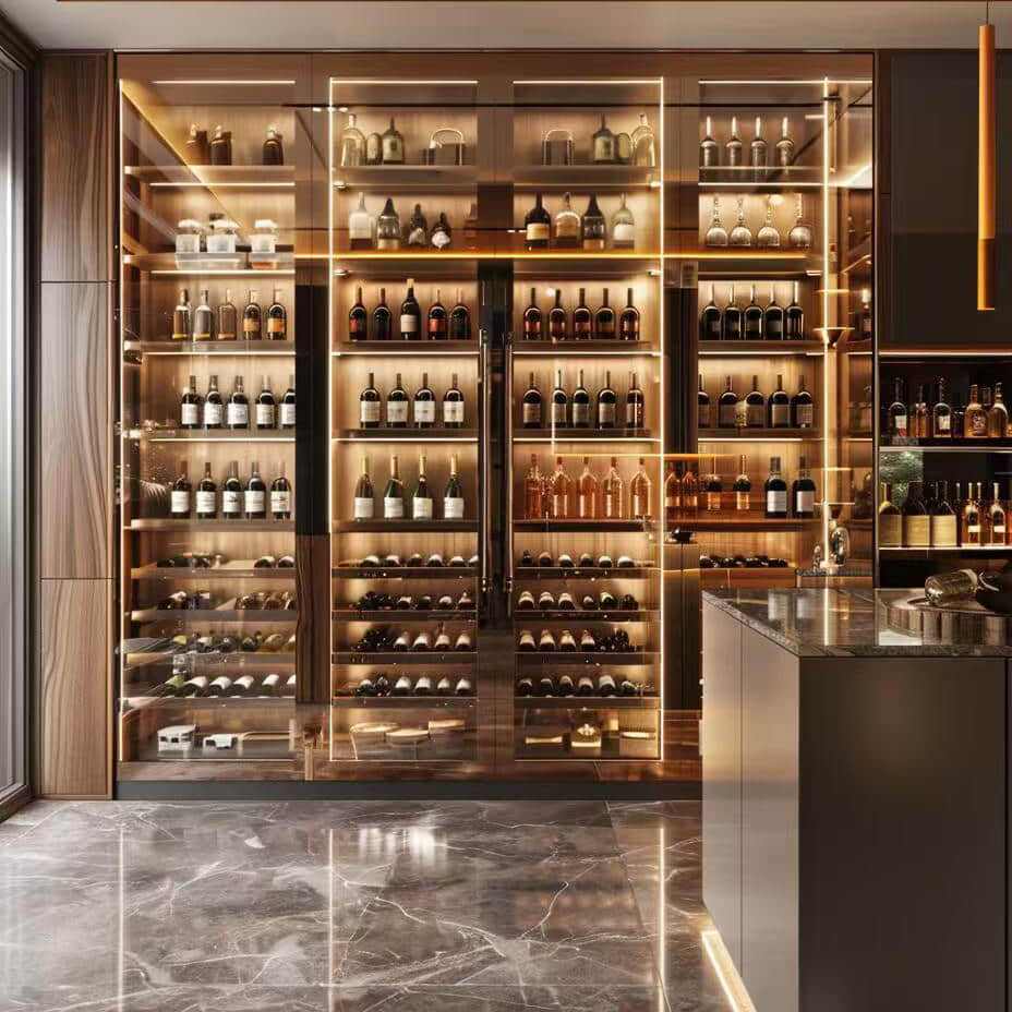 Stainless Steel Wine Cabinet manufacturer, supplier-Top factory - Puci ...