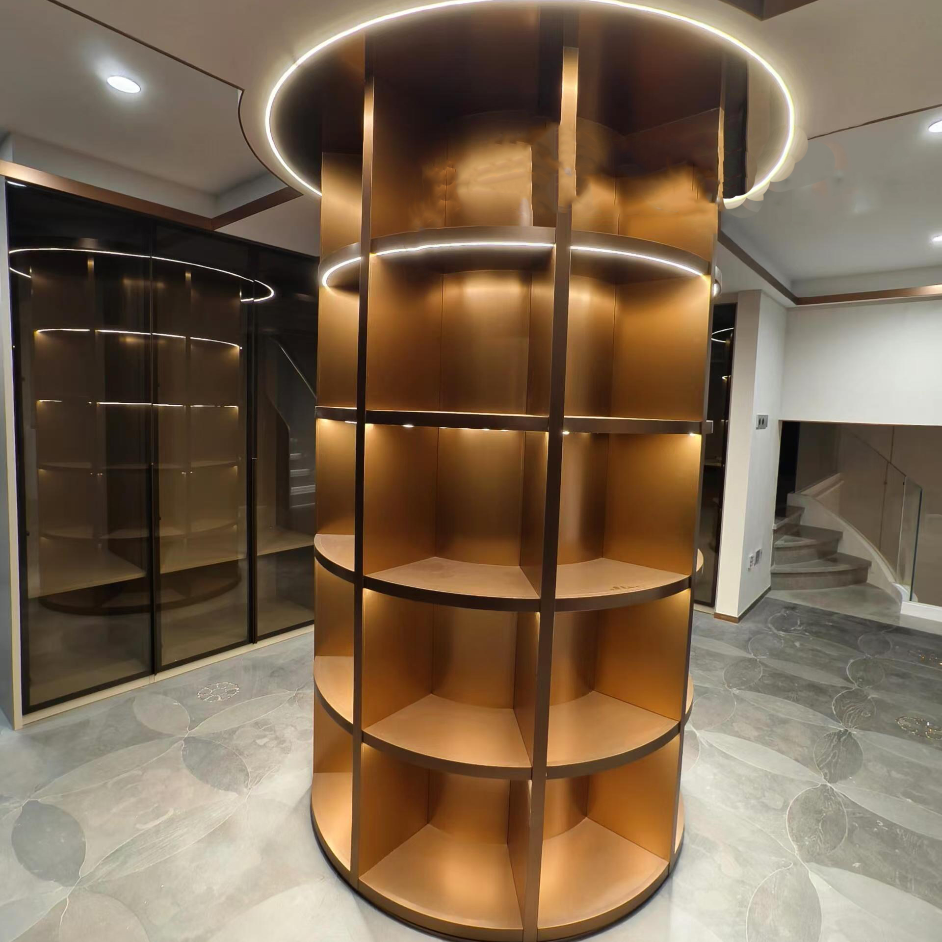 Stainless Steel Display Cabinet for Commercial Space
