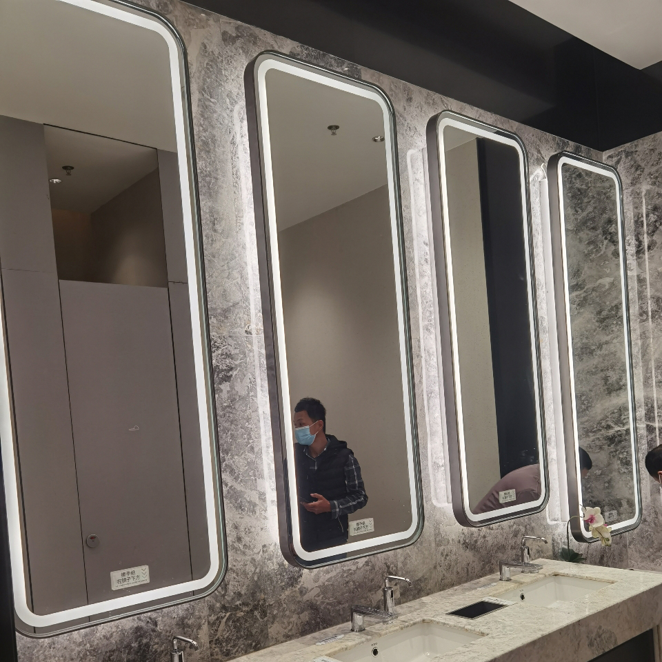 Hotel Mirror Cabinet Stainless Steel