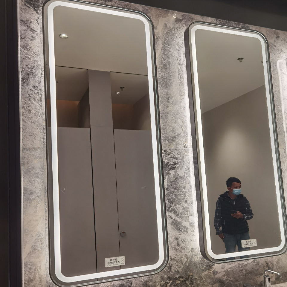 Hotel Mirror Cabinet Stainless Steel