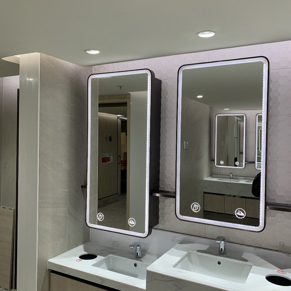 Hotel Mirror Cabinet Stainless Steel