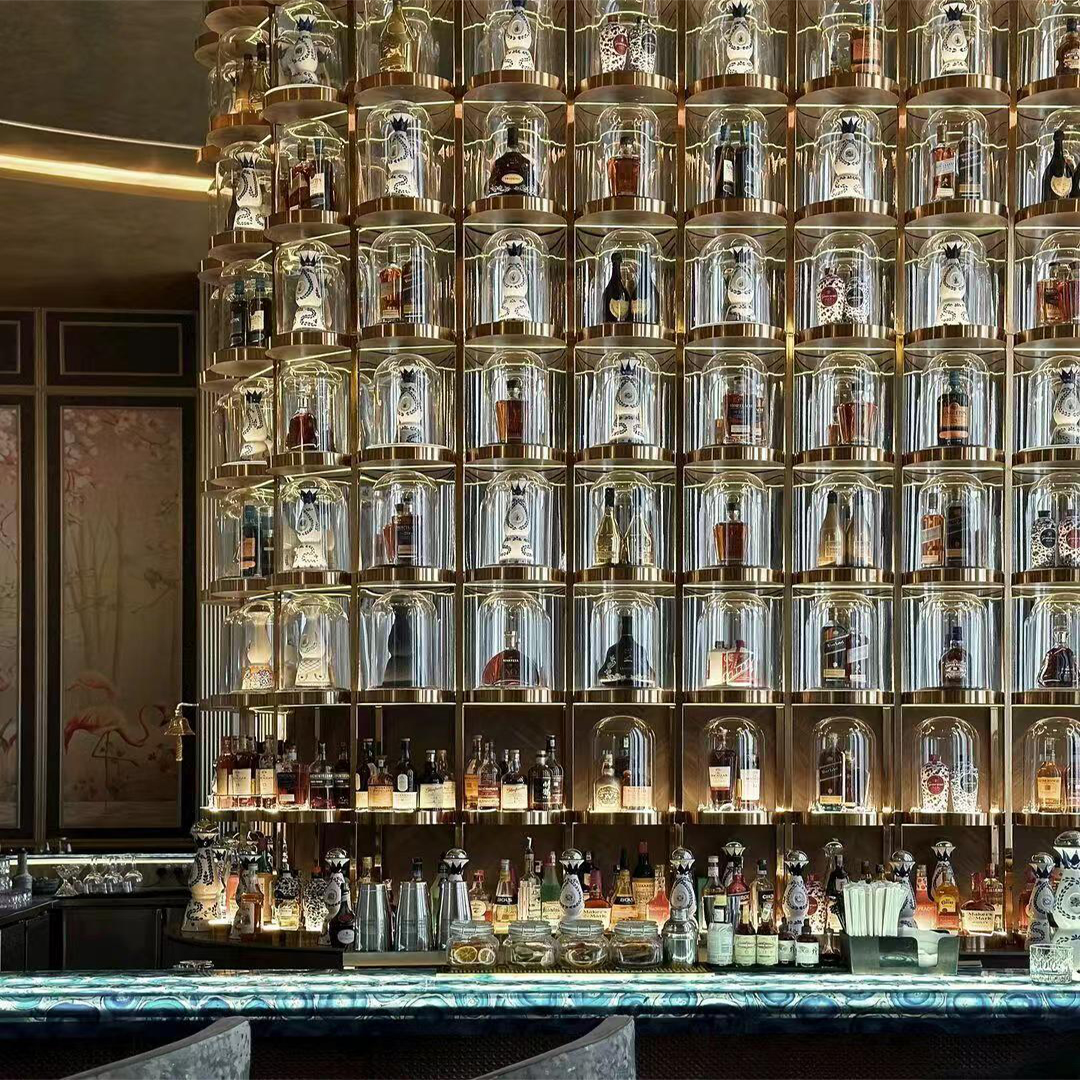 Hotel Stainless Steel Wine Cabinet