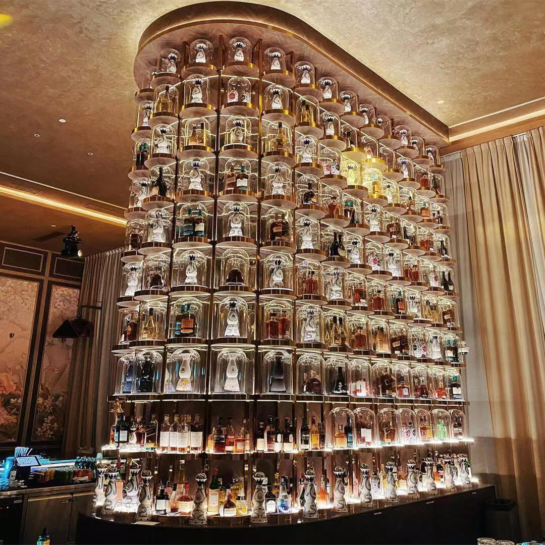 Hotel Stainless Steel Wine Cabinet