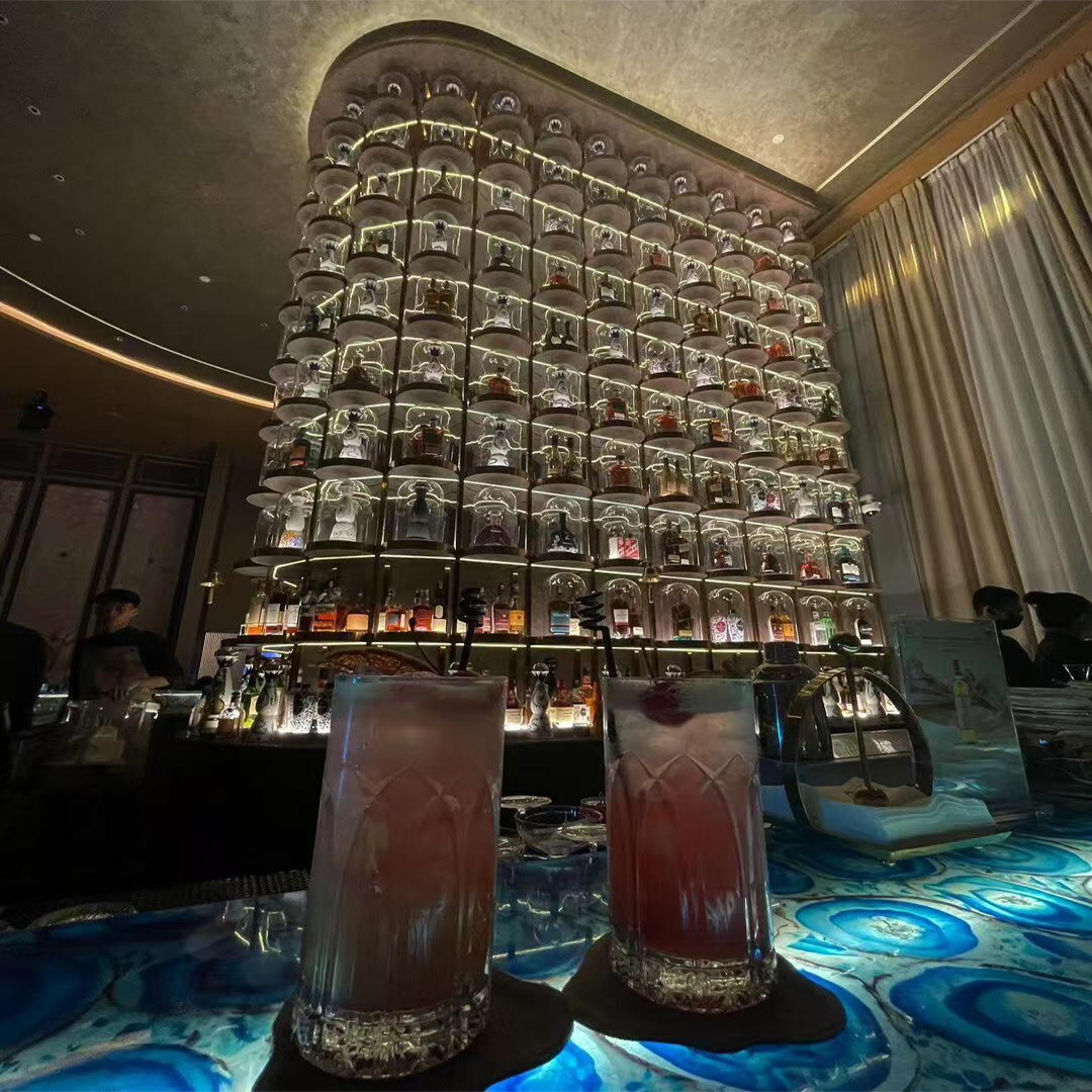 Hotel Stainless Steel Wine Cabinet