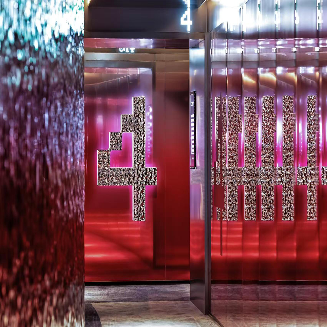 Water Ripple Stainless Steel Cladding - Puci Metal