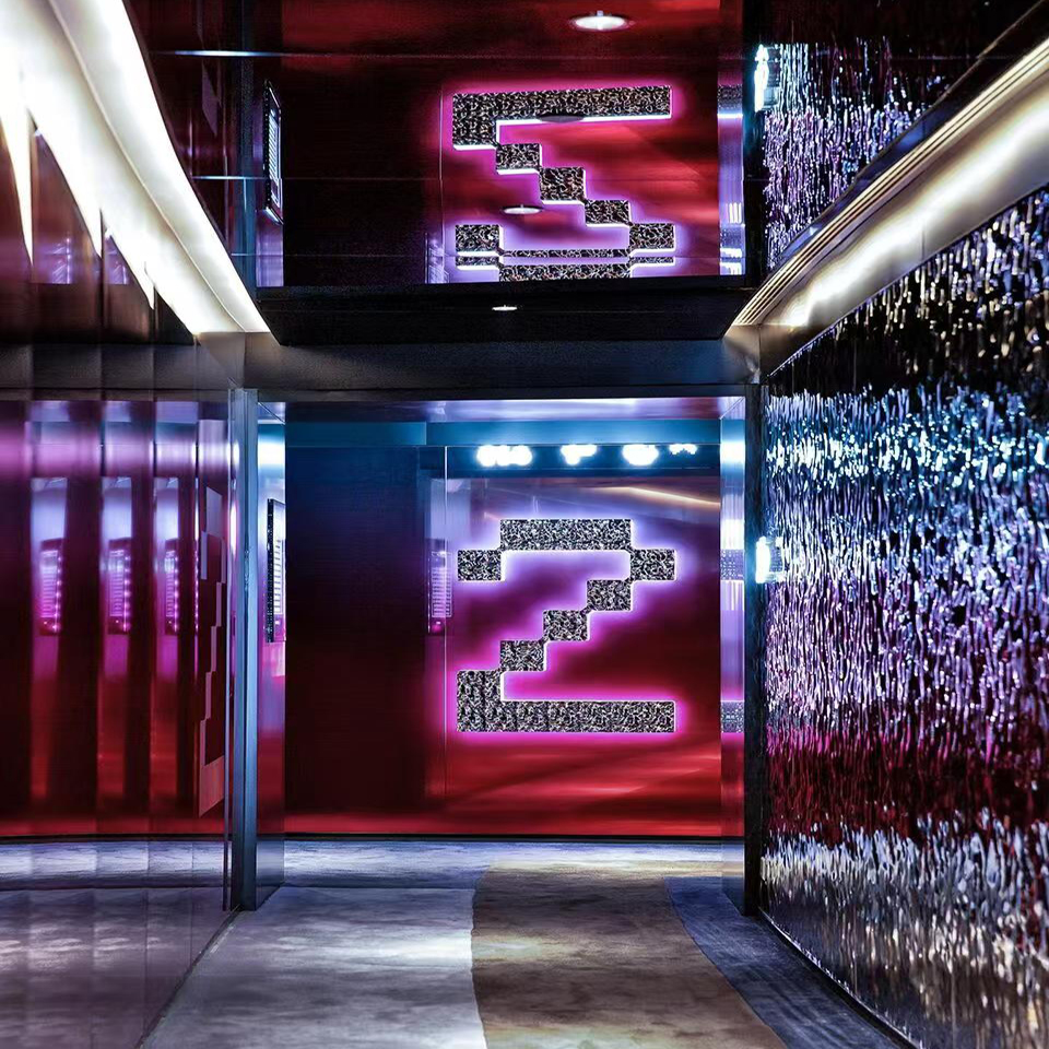 Water Ripple Stainless Steel Cladding - Puci Metal