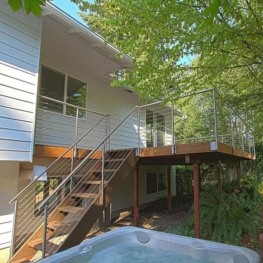 Stainless Steel Stair Railing